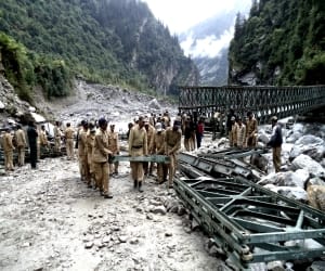 Badrinath highway opened for people