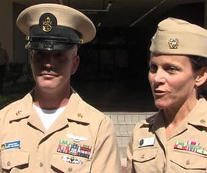 Navy siblings reunited after 30 years apart