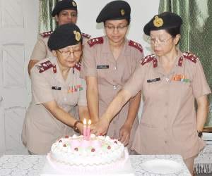 88th foundation ceremony of Military nursing service