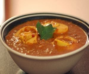 veg egg curry