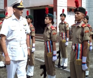navy rear admiral rana reached his old college