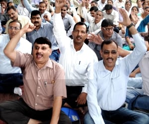 employee strike in uttrakhand