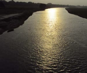 Saraswati River did not materialize at the end of the earth to exercise