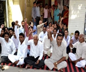 84 villagers of gurgaon will not cast vote in coming election