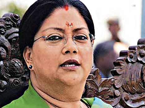When CM Raje helicopter crash news create stir