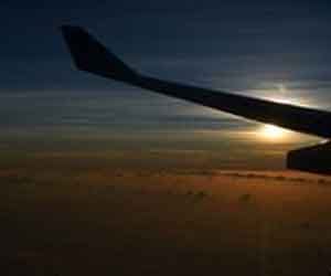 passenger lands plane