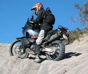 avoid concrete and sand during your driving