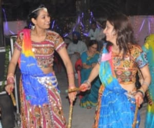 dandiya in occasion of diwali