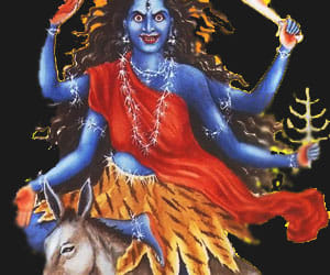 kalratri seventh incarnation of godess durga 