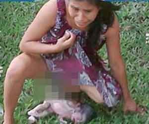 Six-month-old female fetus was found in the hospital!
