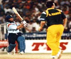 Sachin's inning Against Australia in Sharjah in 1998