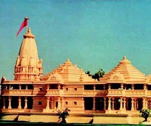 bjp blames sp over rammandir issue