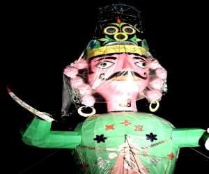 ravan in raincoat