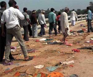 rampage in ratangarh mata mandir