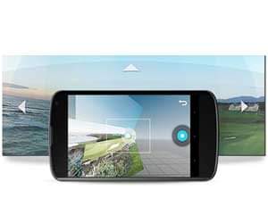 panorama shot in android smartphone