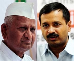 anna hazare attack on arvind kejriwal