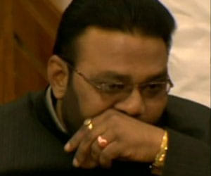 sp govt initiative to save minister