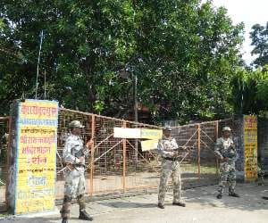 high alert in up over mosque demolition matter