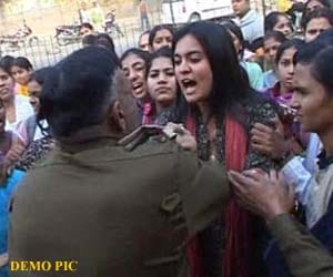 two police man teased women in uttar pradesh