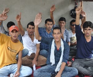 Incomplete demands, Employees upset with the Government