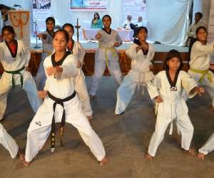 martial art training for girls in hal 