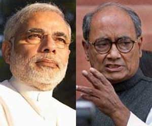 digvijay singh attacked on narendra modi on twitter
