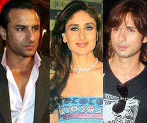 compete in Kareena, Saif and Shahid 