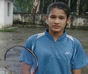 badminton star himanshi rawat number two ranking in india