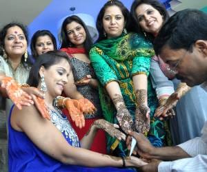 karwa chauth celebreation