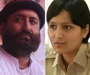 supporter of narayan sai threatened to dsp