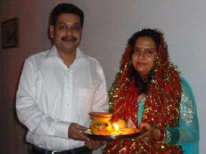karvachouth celebrationin lucknow