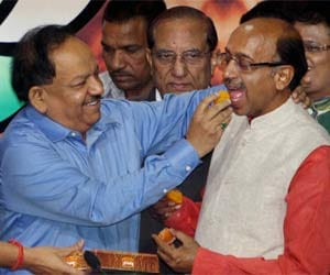 congress feel insecure harshvardhan 