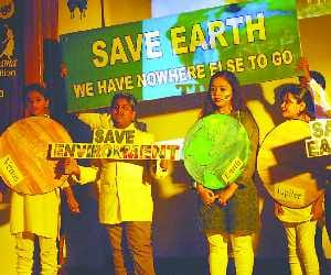 play gives environment message