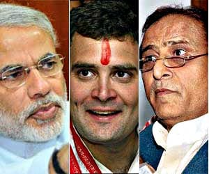 narendra modi and azam khan attack on rahul gandhi 