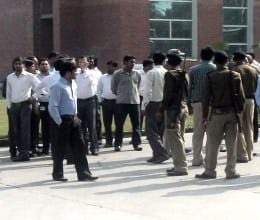 KLP College Principal suspended Three students 