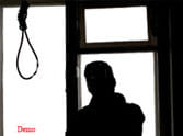 The young man hanging from noose life