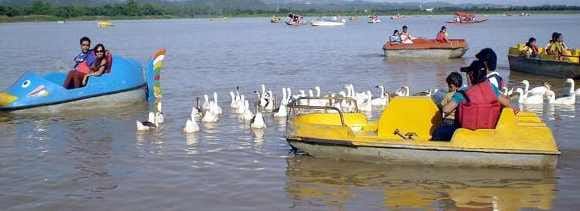 Sukhna Lake is  called Lover 's Point