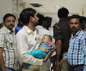 accident in vivekanand hospital