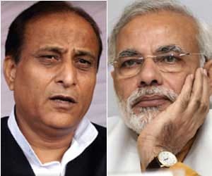 ajam khan called narendra modi his big brother