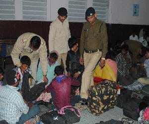 search operation at dehradun railway station