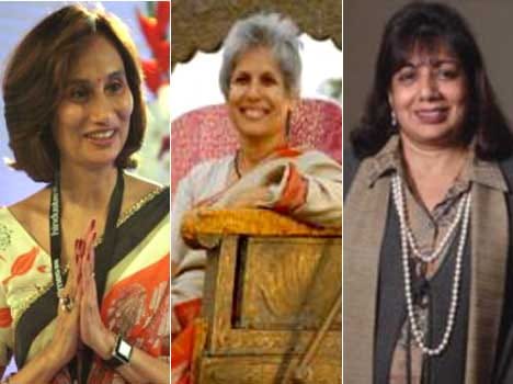 top five billioner women of india