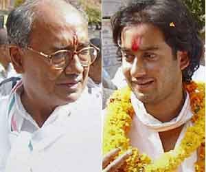 son of digvijay singh did not get place in first list