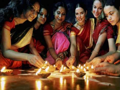 akhand deep in navratra 