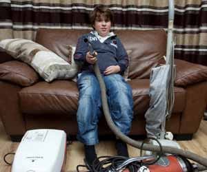 Schoolboy-Harry-9-amassed-collection-40-vacuum-cleaners
