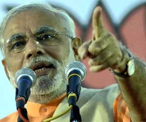 timing change in modi speech
