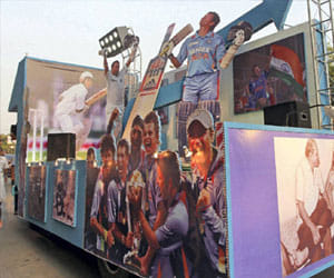 kolkata coloured with sachin
