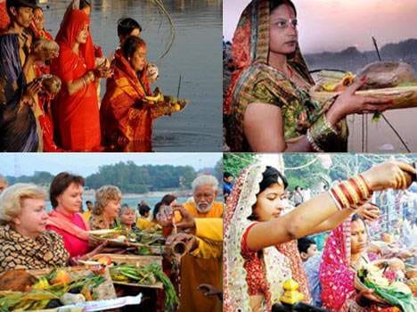 Chhath Puja celebrated in North India