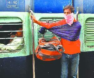 Lives at risk for the train journey
