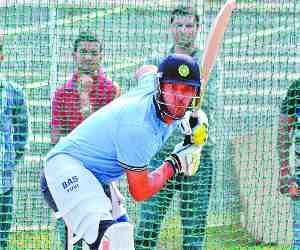 Mumbai and Punjab teams practiced hard 