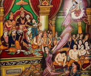 draupdi vivaah mahabharat story 
